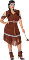 Kostuums voor Volwassenen Amerikaans-Indiaans Bruin - M/L