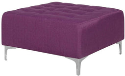 ABERDEEN II - Ottomaan - Paars - Polyester