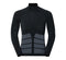Odlo Evolution Warm Thermoshirt 1/2 Zip Sportshirt - Maat M - Mannen - zwart/grijs