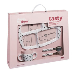 Kinderserviesset 4-delig Happy Dots powder Done by Deer