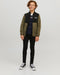 JACK&JONES JUNIOR JJILIAM JJORIGINAL AM 829 NOOS JNR - Slim Fit Jeans - Zwart - Maat 164