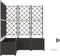 vidaXL - Tuinplanters - met - Wateririgatiesysteem - 5 - st - Bruin