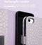 iMoshion Hoesje Geschikt voor iPhone SE (2022) / SE (2020) / 8 / 7 / 6s / 6 Hoesje Met Pasjeshouder - iMoshion Design Bookcase smartphone - Paars / White Daisy