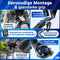 Nextcover Spatbord Set Mountainbike Voor en Achter – Afneembare MTB Spatborden Gereedschap –