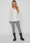 VILA VILUCY LS SHIRT - Doorknoop blouse - V-hals - M
