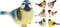 Vogel 13 cm 6 ass design