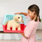 Little Live Pets - Ouchies Puppy Cooper - Interactieve knuffel met 50 geluiden - bruin