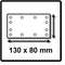 Festool 483906 / SSH-STF-80x130/8 Schuurzool voor RS 4 - 80 x 130mm
