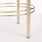 Mica Decorations Sverre - Bloempot op standaard - H66 x Ø27 cm - Zwart goud
