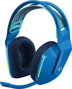 Logitech G733 - Draadloze Gaming Headset - Surroundsound RGB - Blauw