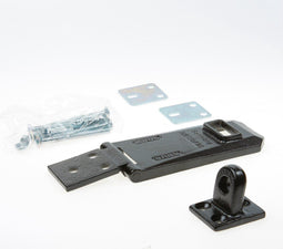 Abus 130B/180 - Overval zwaar smeedijzer met contraplaten - Zwart