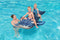 Bestway Whale Shark Pool Luchtmatrassen Blauw 193 x 122 cm