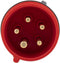 ABL CEE stekker 16A 5-polig 6H 400V IP44 - Camping stekker - Rood