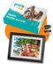 Pora&Co - Digitale fotolijst - WiFi met Frameo App - 10.1 inch HD IPS - Zwart/Hout