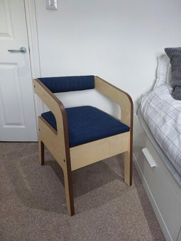 Able2 Commode Beuk-blauw