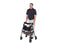 Able2 Fold N Go rollator Roze