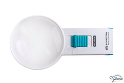 Able2 Schweizer Ökolux+ Mobil LED 134122 – 12D | Handlichtloep 3x Vergroting | 70 mm Lens