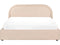 Bed met opbergruimte Bouclé QUILLIEN 160 x 200 cm Beige