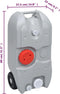 vidaXL - Campingtoilet - en - wasbak - met - watertank