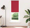 vidaXL - Rolgordijn - verduisterend - 70x230 - cm - stofbreedte - 65,7 - cm - rood