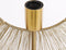 Mica Decorations Bodil Tafellamp - L40 x B20,5 x H61 cm - Metaal - Goud