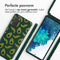 iMoshion Hoesje Geschikt voor Samsung Galaxy S20 FE Hoesje Met Koord - iMoshion Siliconen design hoesje met koord - Groen / Avocado Green