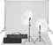 vidaXL - Fotostudioset - met - verlichtingsset - en - achtergrond