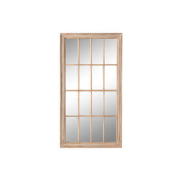 Wandspiegel Home ESPRIT Natuurlijk Venster Decapé 68 x 4 x 128 cm