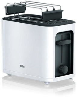 Braun HT 3010 WH - Broodrooster - 2 sneetjes - Wit