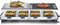 Severin RG 2373 - Raclettegrill - Natuurlijke grillsteen - Zilver