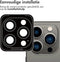 imoshion 2 Pack Camera lens protector| - Screenprotector Geschikt voor - |iPhone 13 Pro, iPhone 13 Pro Max| - |Zwart|