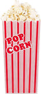 Rosenstein & Söhne Popcorn Bekers Set van 4 Rood