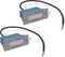 vidaXL Trapinbouwspot 2 st LED 44x111x56 mm