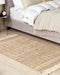 ABANA - Jute vloerkleed - Beige - 80 x 150 cm - Jute