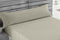 Set beddengoed Alexandra House Living Beige Bed van 105 3 Onderdelen