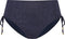 CYELL Midnight Zebra - Bikinibroekje hoog - Bedekte fit - Donkerblauw