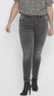 ONLY CARMAKOMA Caraugusta Life HW SK DNN BJ312 Dames Jeans Skinny - High waist - Stretchy - Maat 48