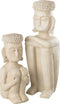 J-Line decoratie Standbeeld Etnisch - steen/polyresin - beige - large