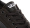 Vans Ward Canvas Heren Sneakers - Black/Black - Maat 42