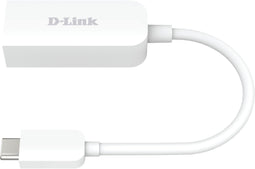D-Link DUB-E250 - USB-C naar 2.5G Ethernet Adapter - 2500 Mbit/s - Wit