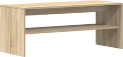 vidaXL - Tv-meubel - 100x40x40 - cm - bewerkt - hout - sonoma - eikenkleurig