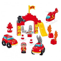 Abrick Bouwblokken Brandweer 45-Delig