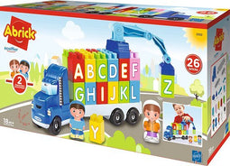 Abrick Kraanwagen met Kraan en Letters