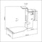 Speakerstandaard Sonos® Play: 5 en Sonos® Five (gen 2) wandbevestiging