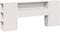 vidaXL - Hoofdbord - met - opbergruimte - 180 - cm - massief - grenenhout - wit