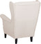 ABSON - Fauteuil - Beige - Polyester