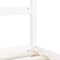 vidaXL - Kinderbedframe - 80x160 - cm - massief - grenenhout - wit