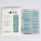 LAUED Nagelstickers - Nail Wraps - 16 Extreem Dunne Nagellak Stickers - Manicure Nail Art Folie - Ice Princess