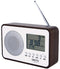 Camry CR1153 - Portable Radio DAB(+) CD Speler - Wit Zwart