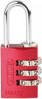ABUS 145 hangslot met cijferslot Rood 145/30